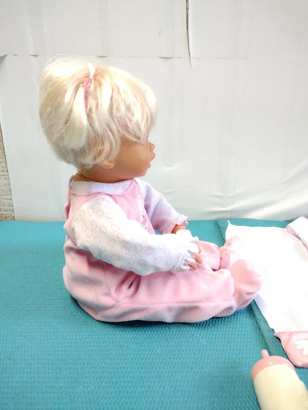 Fisher-Price Little Mommy Pink Baby Doll with Outfit & Accessories